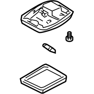 Nissan 26410-6Z512 Lamp Assembly-Room