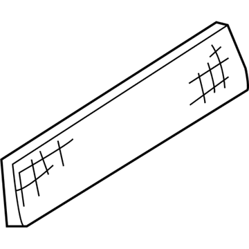 Nissan 26591-2Y000 Lens-Stop Lamp