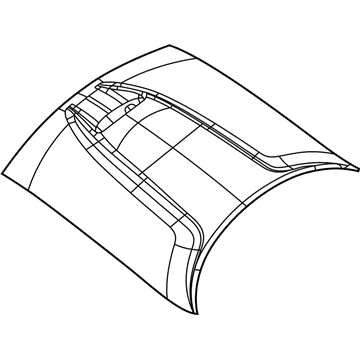 Mopar 68259671AG Hood Panel