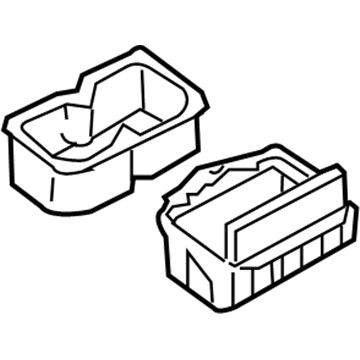 Infiniti 68430-AC71B Cup Holder Assembly