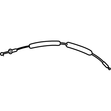 Toyota 69750-33110 Lock Cable