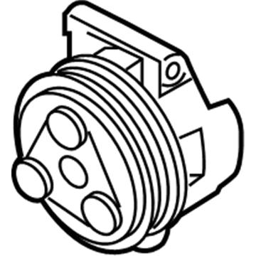Infiniti 92660-1CB0A Clutch Assy-Compressor