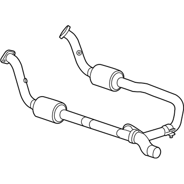 Mopar 52018191AC Catalytic Converter