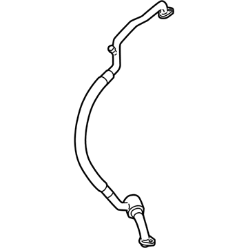 Nissan 92480-3TA1A Hose-Flexible, Low