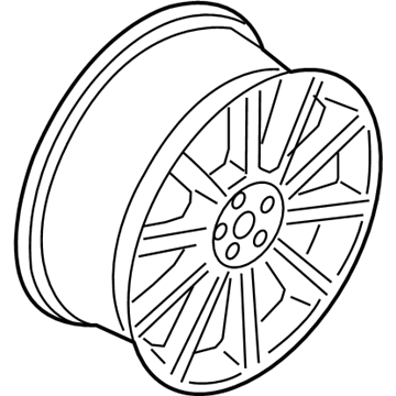 Ford GD9Z-1007-J Wheel, Alloy