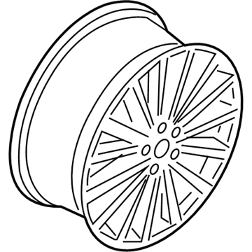 Ford GD9Z-1007-G Wheel, Alloy