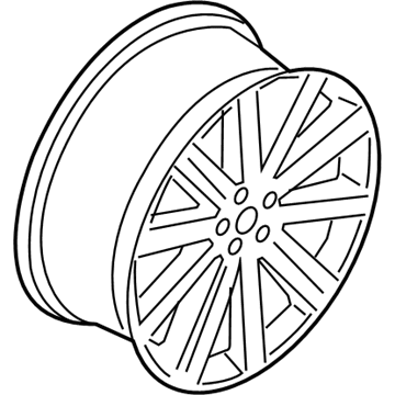 Ford GD9Z-1007-F Wheel, Alloy