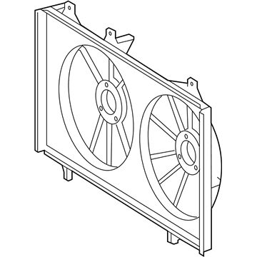 Lexus 16711-36130 Shroud, Fan