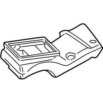 Mopar 4644500 Duct-Floor Distribution