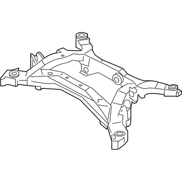 Nissan 55400-1EA0C Member Complete - Rear Suspension