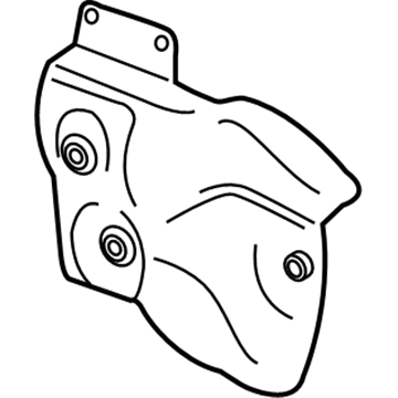 GM 12640164 Heat Shield