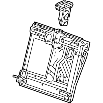 GM 13285451 Seat Back Panel