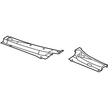 Mopar 55079197AH Grille-COWL Top