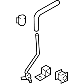 Nissan 49721-1AA1D Hose & Tube Assy-Power Steering