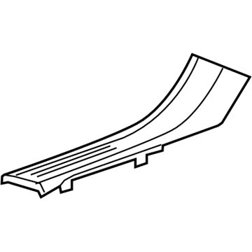 GM 22884841 Rear Sill Plate