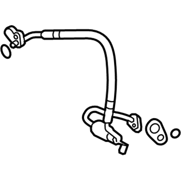 Ford 9E5Z-19D734-A Hose & Tube Assembly