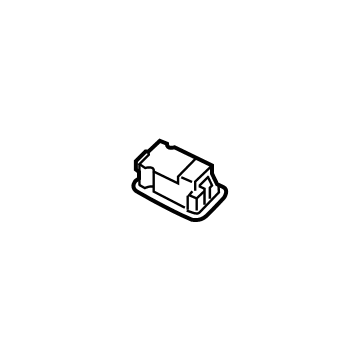 Hyundai 92890-2J100 Vanity Lamp Assembly, Right