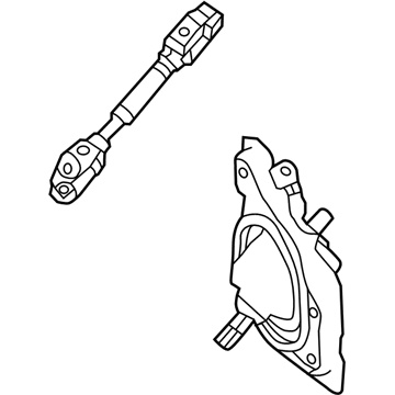 Infiniti 48080-4HK1A Joint-STRG Lower