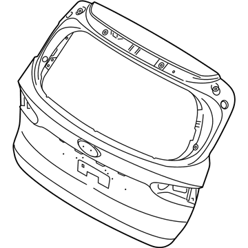 Hyundai 72800-S2000 Panel Assembly-Tail Gate