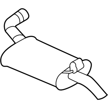 Mopar 4581370AK Resonator-Exhaust