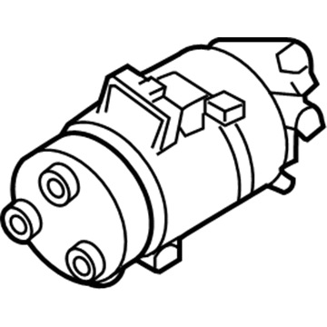 Nissan 92600-EA31A Compressor - Cooler