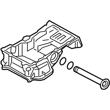 Nissan 11110-4GA2A Pan Assy-Oil