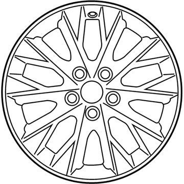 Lexus 42611-33A32 Wheel, Disc