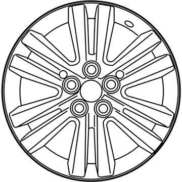 Lexus 42611-33A02 Wheel, Disc