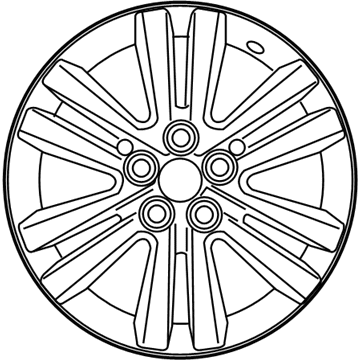 Lexus 42611-33A12 WHEEL, DISC