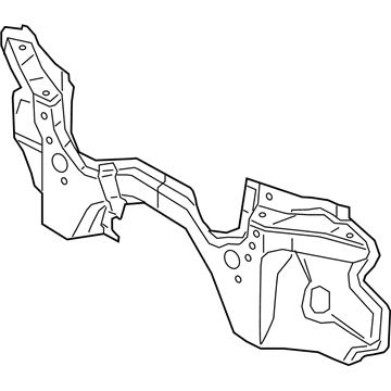 BMW 41-00-7-371-982 Supporting Strut, Front Wall