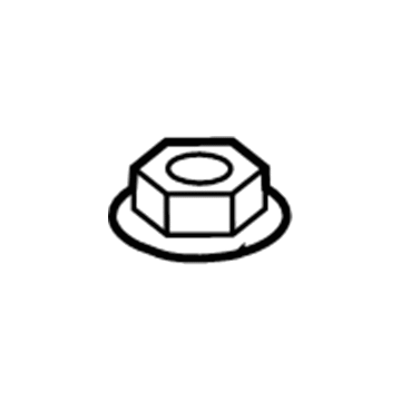 Mopar 6511689AA Nut-HEXAGON FLANGE