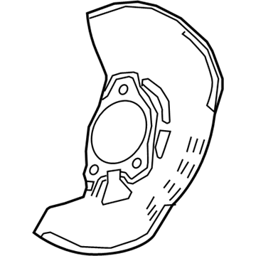 Toyota 47782-F4010 Dust Shield