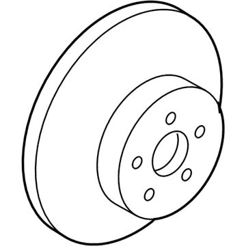 Toyota 43512-F4010 Rotor