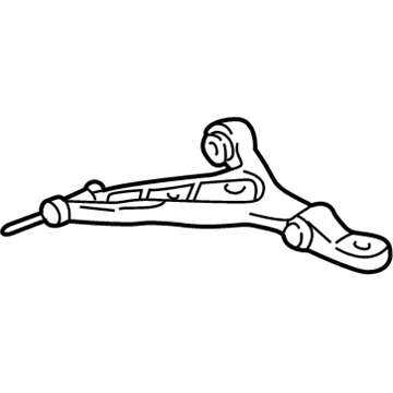 Acura 51360-SZ3-010 Arm Assembly, Left Front (Lower)