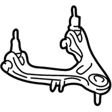 Acura 51460-SZ3-013 Arm Assembly, Left Front (Upper)