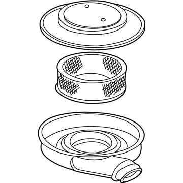 GM 25099404 CLEANER, Air Intake