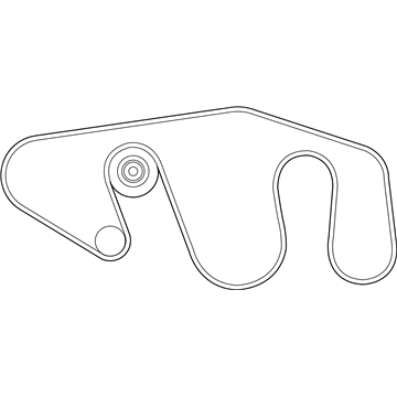 Infiniti 11720-1LA0B Fan & Alternator Belt