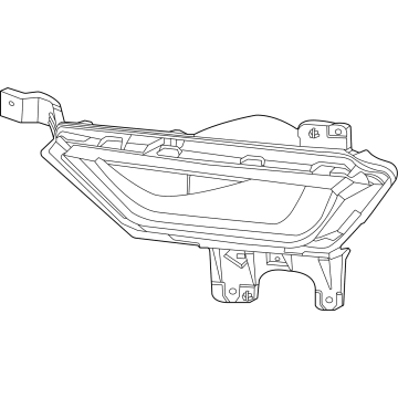 Ford ML3Z-15200-A LAMP ASY - FOG - FRONT