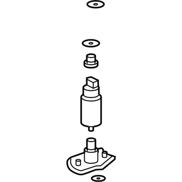 Honda 17040-SDB-A00 Pump Set, Fuel