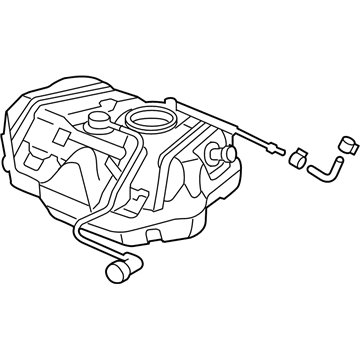 Honda 17500-SDA-A31 Tank, Fuel