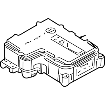 GM 12478040 Abs Control Module-Electronic Brake Control Module Assembly