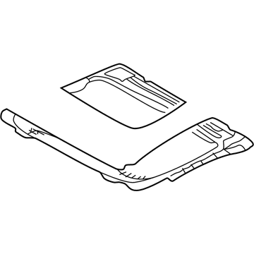 Toyota 63142-42900 Support Panel