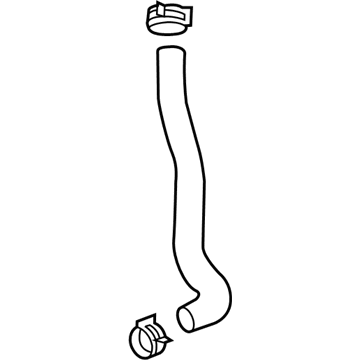 Kia 25415A9000 Hose Assembly-Radaator, Lower