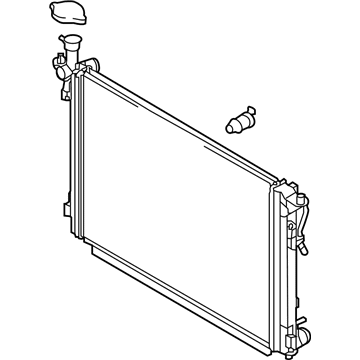 Kia 25310A9050 Radiator Assembly