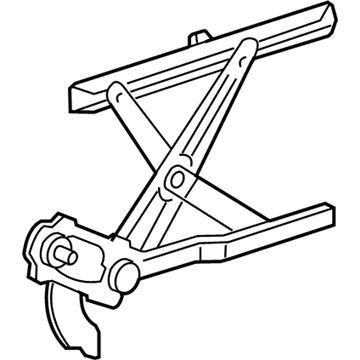 Toyota 69810-04090 Window Regulator