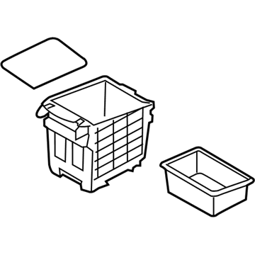 Hyundai 84690-D3000-4X Storage Box-Console