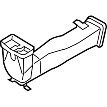 Hyundai 97020-D3000 Duct Assembly-Rear Air Ventilator, No.2