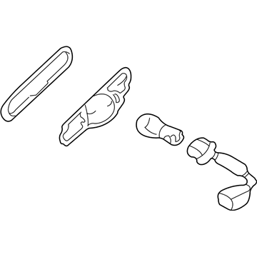 Hyundai 92303-2D050 Lamp Assembly-Side Repeater