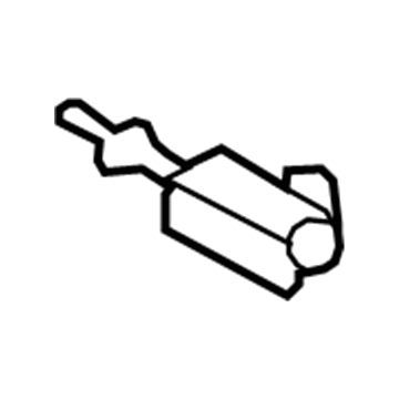 BMW 51-21-7-212-873 Code Lock Left