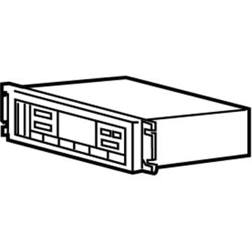 Ford YL2Z-19980-AA Dash Control Unit